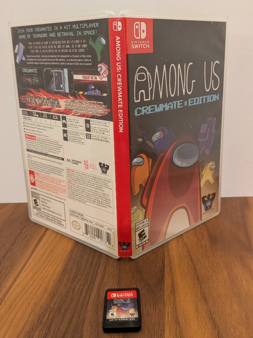 Among Us: Crewmate Edition Nintendo Switch NTSC-U/C E10+ 2022